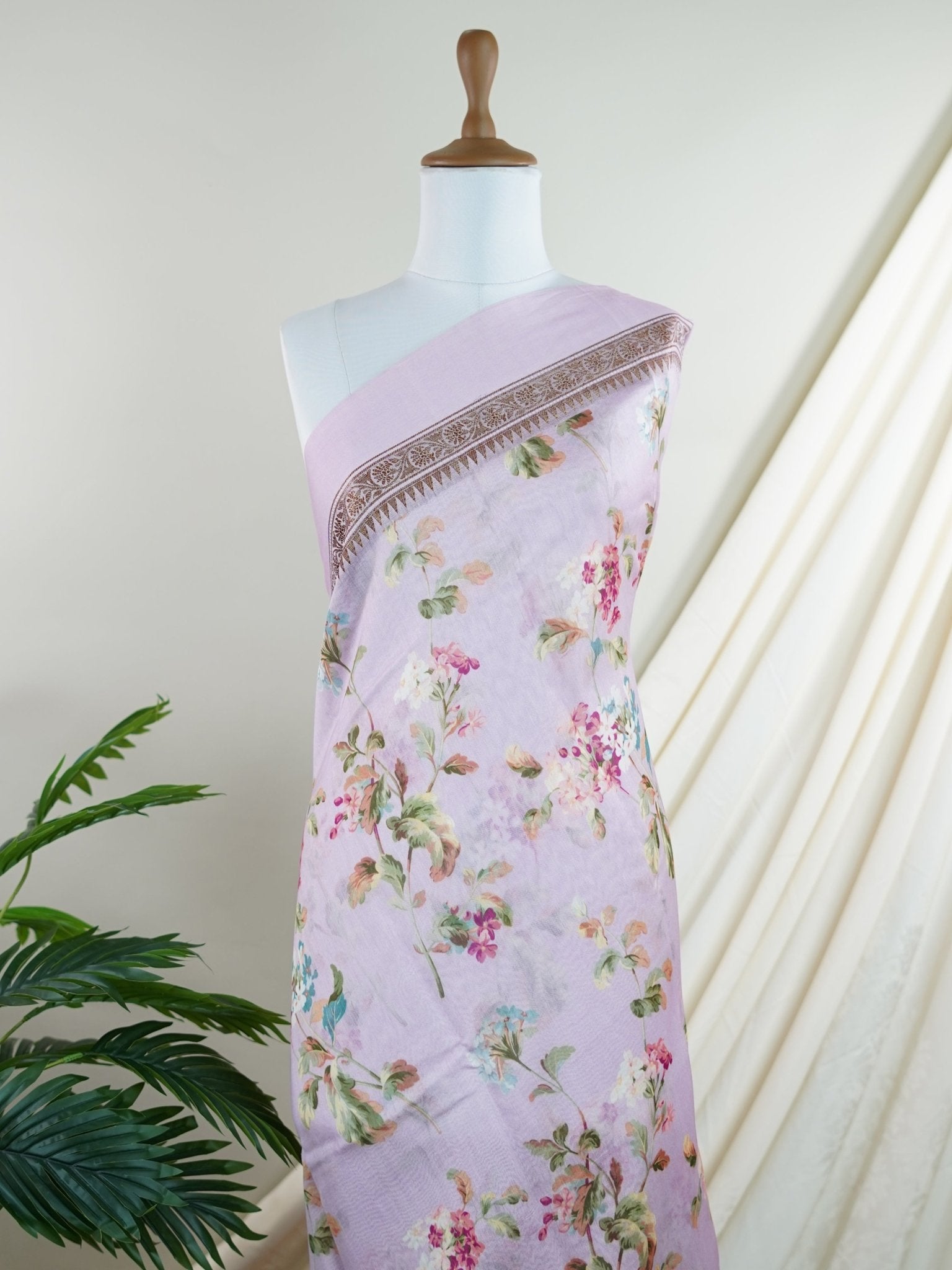 Cotton Purple Silk Cotton - Manoranjitham Weaves - Handloom Store