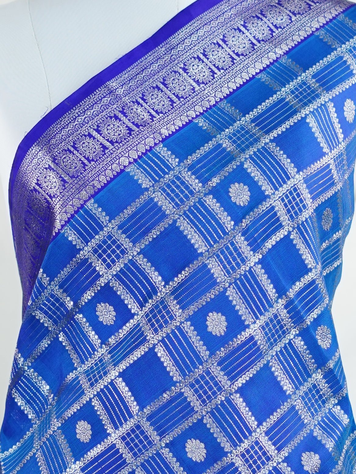 Venkatagiri Silk 100% Pure Silk - Manoranjitham Weaves - Handloom Store