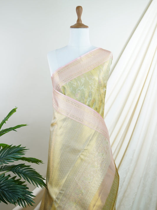 Kanchipuram Silk 100% Pure Silk - Manoranjitham Weaves - Handloom Store