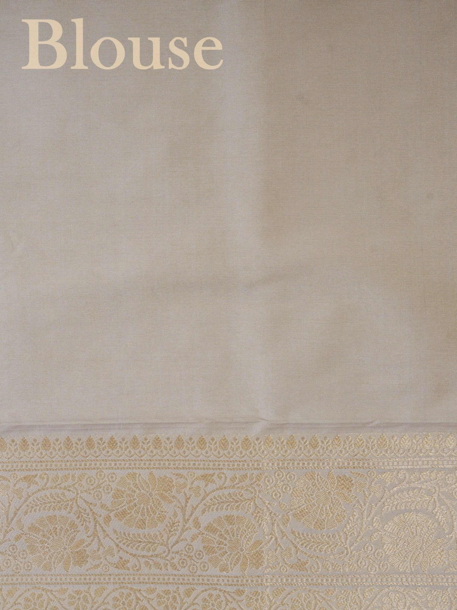 Katan Grey Katan Semi Silk - Manoranjitham Weaves - Handloom Store