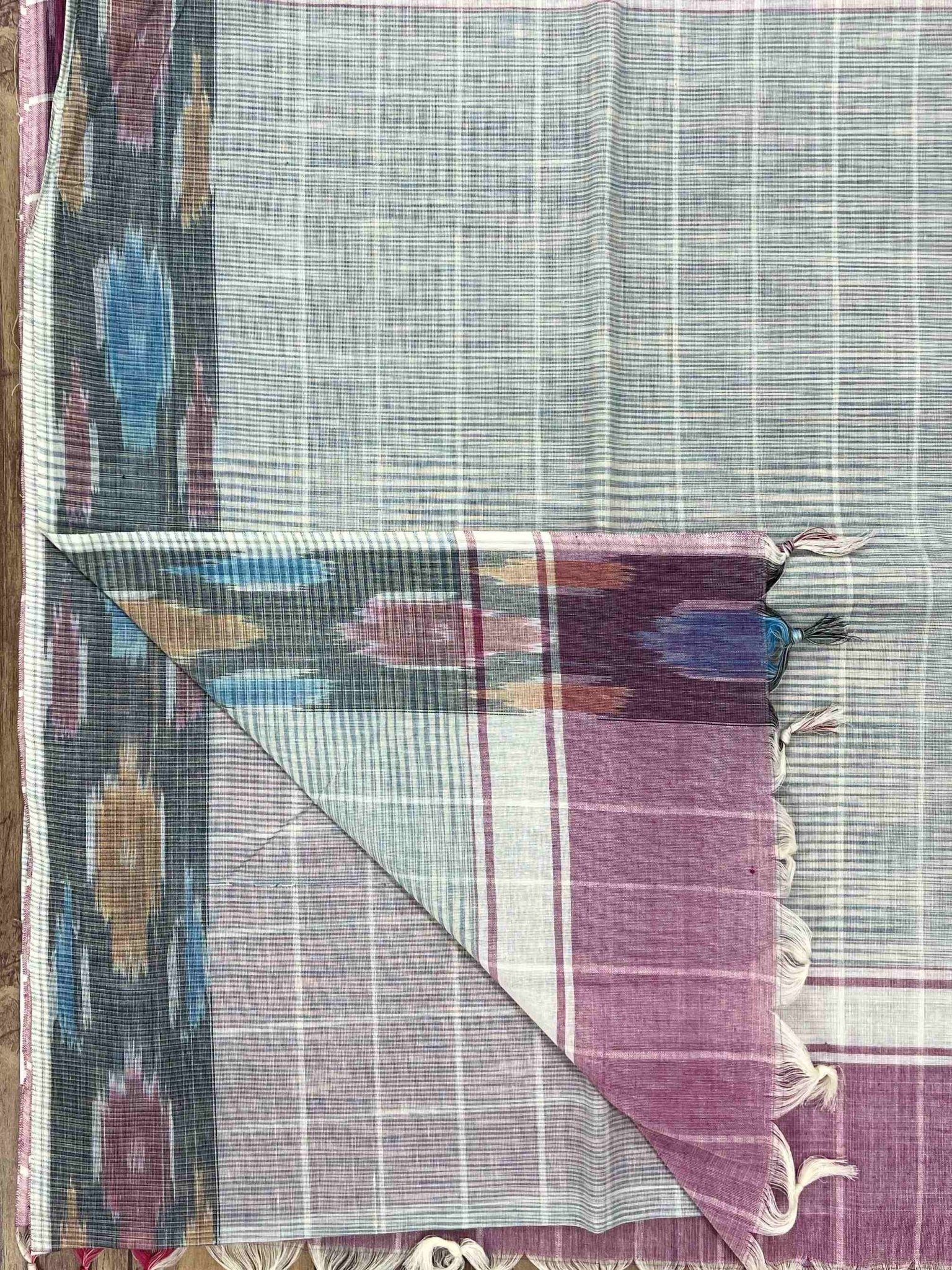 Bengal Cottons Pink 100% Pure Cotton - Manoranjitham Weaves - Handloom Store