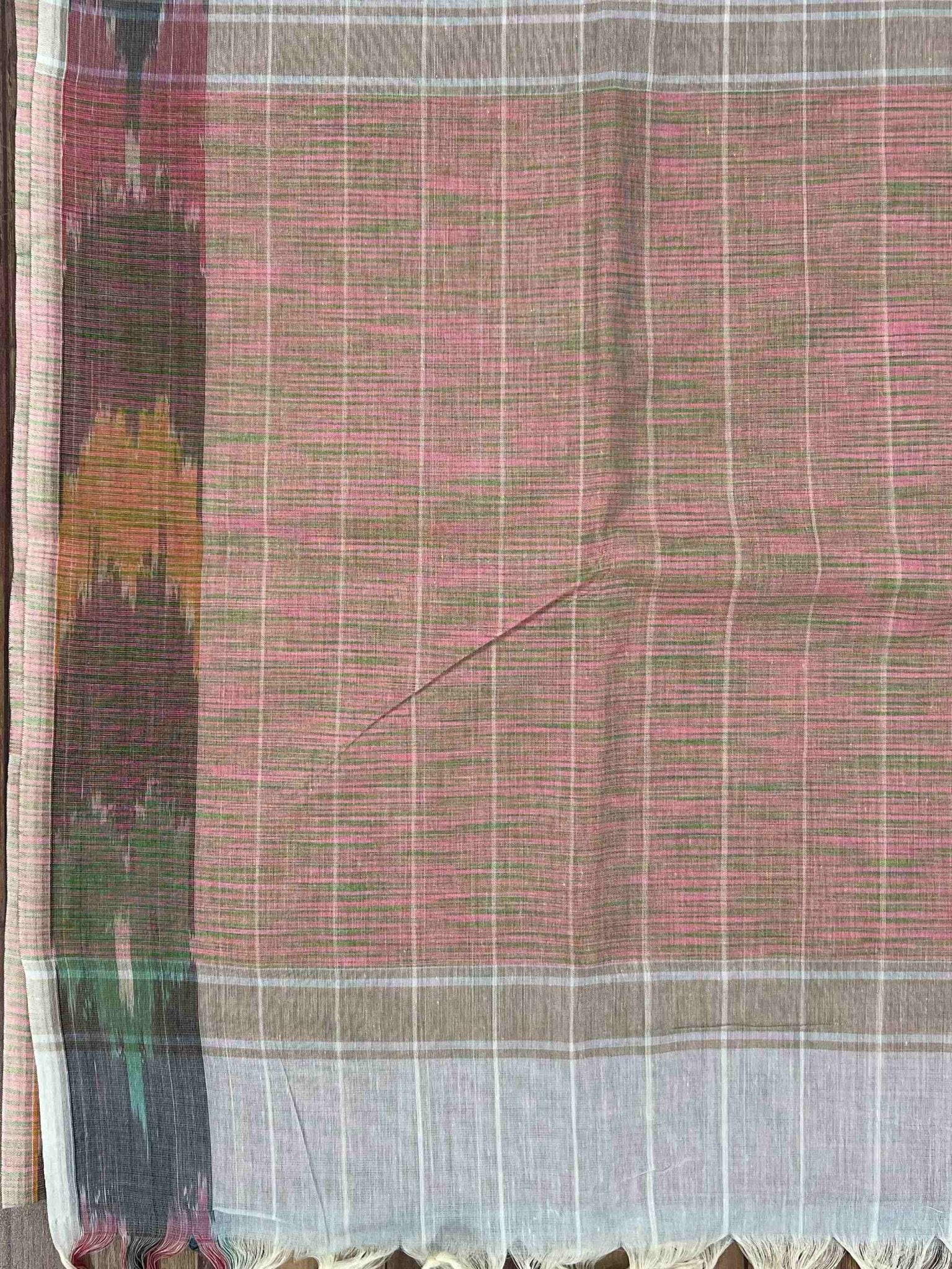 Bengal Cottons Blue 100% Pure Cotton - Manoranjitham Weaves - Handloom Store