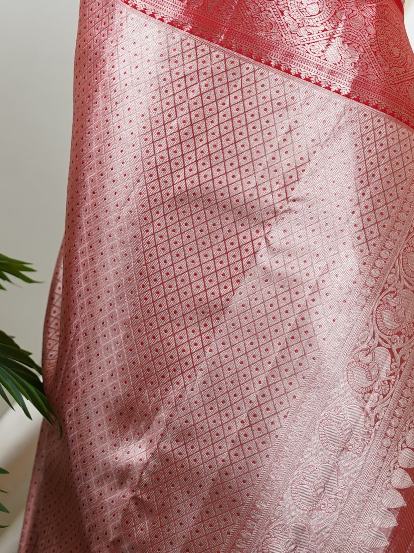 Kanchipuram Silk 100% Pure Silk - Manoranjitham Weaves - Handloom Store