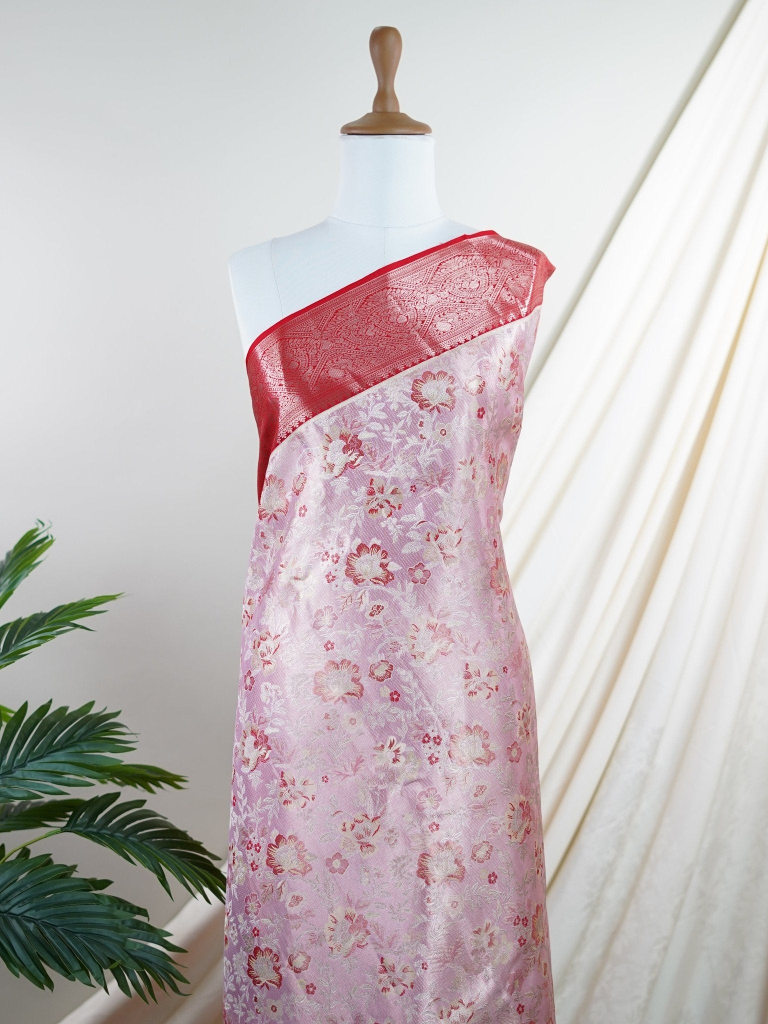 Kanchipuram Silk 100% Pure Silk - Manoranjitham Weaves - Handloom Store