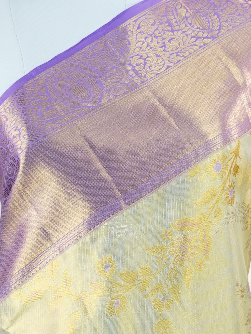 Kanchipuram Silk 100% Pure Silk - Manoranjitham Weaves - Handloom Store