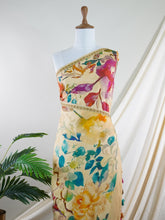 Handspun Cotton Cream 100% Pure Cotton - Manoranjitham Weaves - Handloom Store