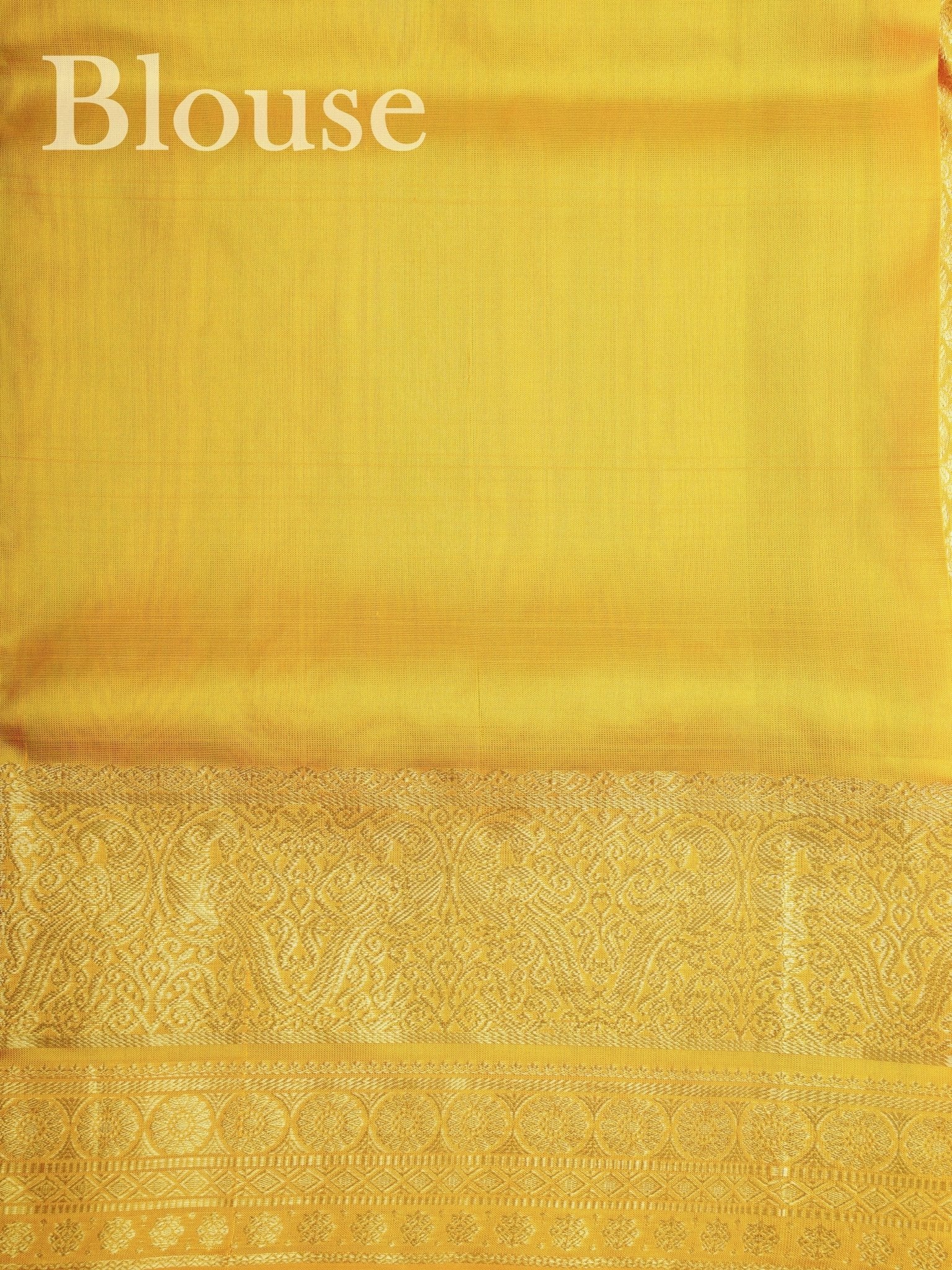 Venkatagiri Silk Parrot Green 100% Pure Silk - Manoranjitham Weaves - Handloom Store