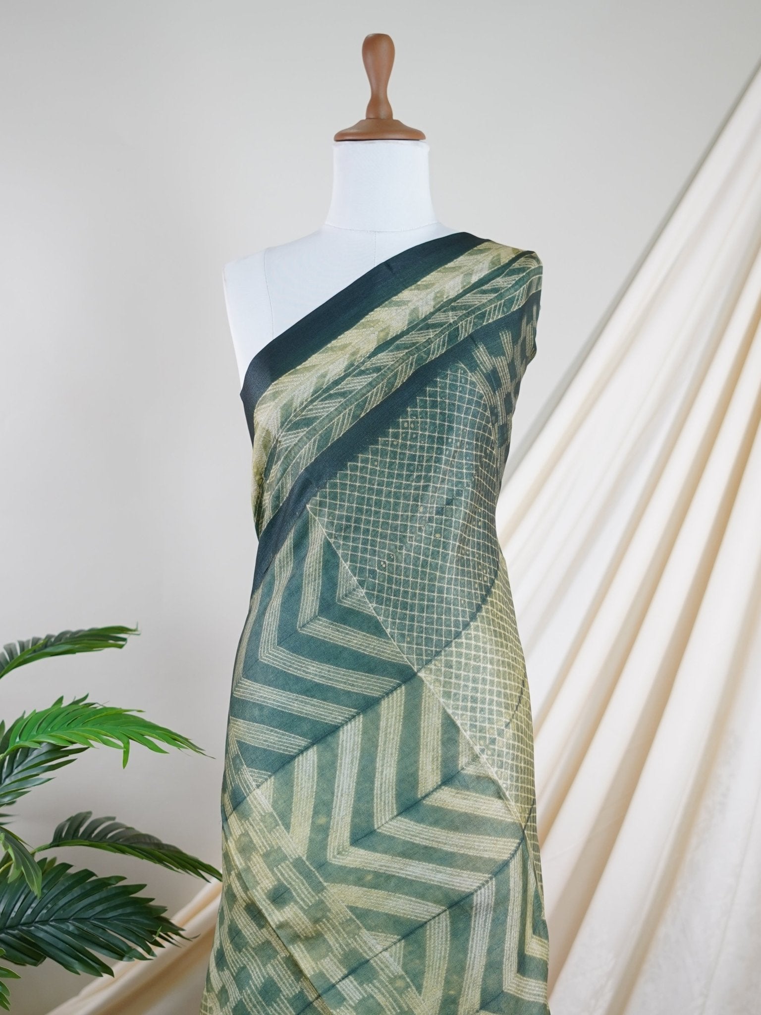 Tussar 100% Pure Tussar - Manoranjitham Weaves - Handloom Store