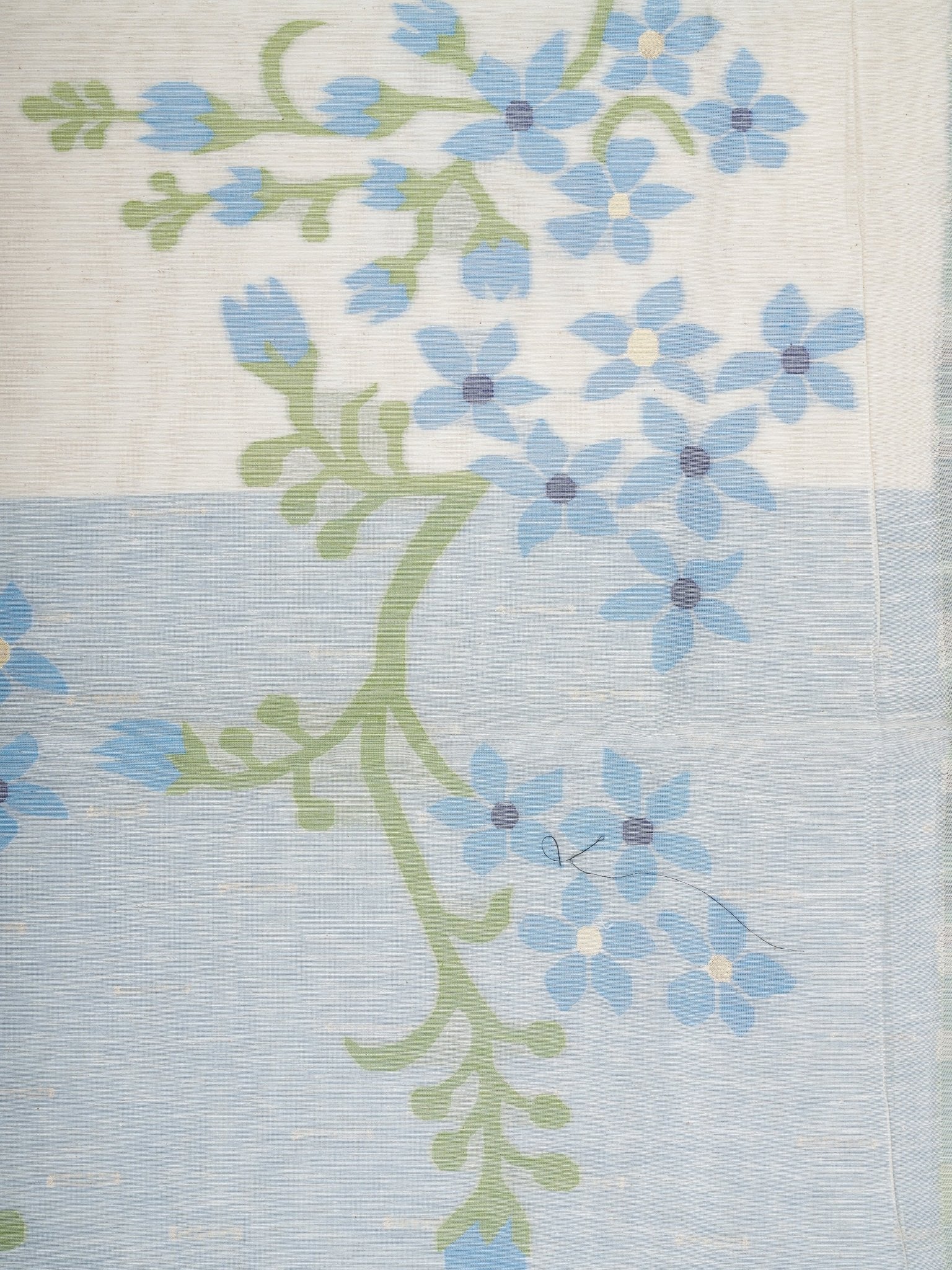 Cottons Cream Kora Cotton - Manoranjitham Weaves - Handloom Store