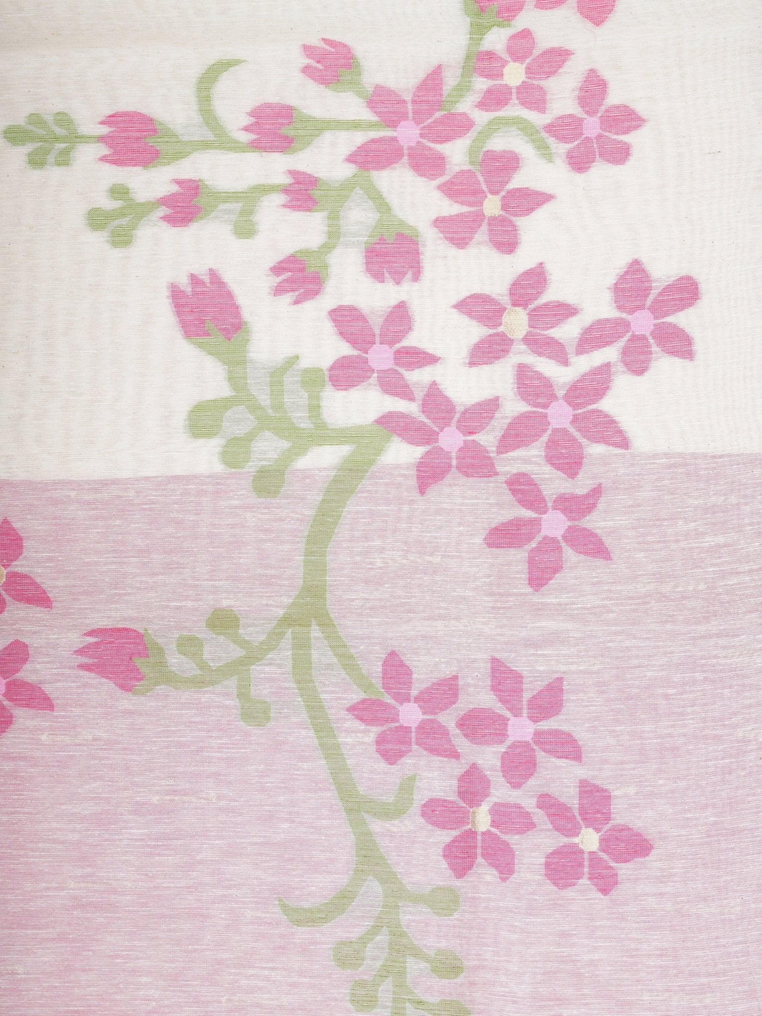 Cottons Cream Kora Cotton - Manoranjitham Weaves - Handloom Store