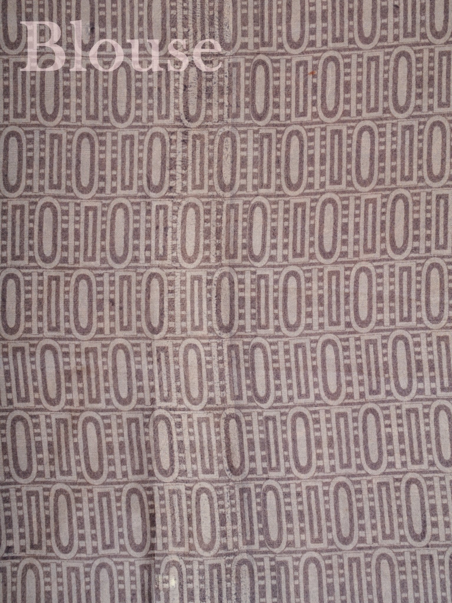 Satin Grey Semi Mushru - Manoranjitham Weaves - Handloom Store