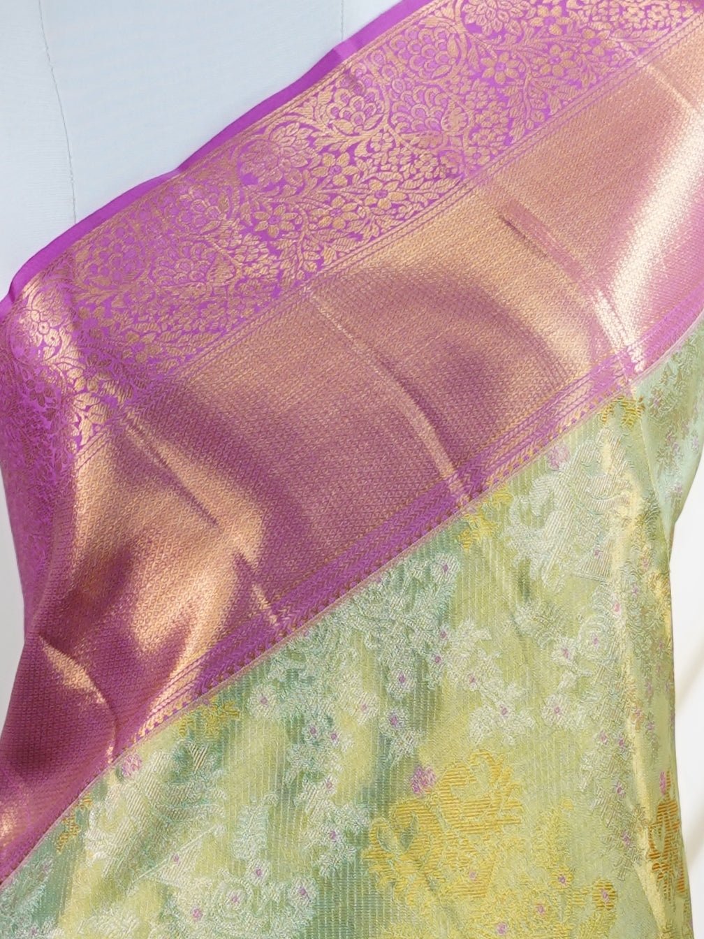 Kanchipuram Silk 100% Pure Silk - Manoranjitham Weaves - Handloom Store