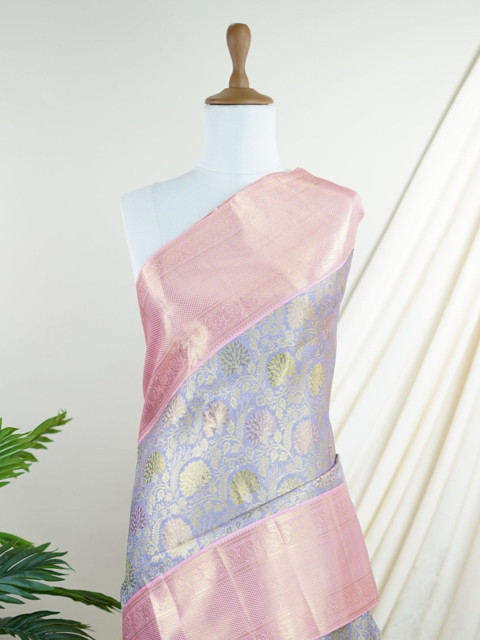 Kanchipuram Silk 100% Pure Silk - Manoranjitham Weaves - Handloom Store