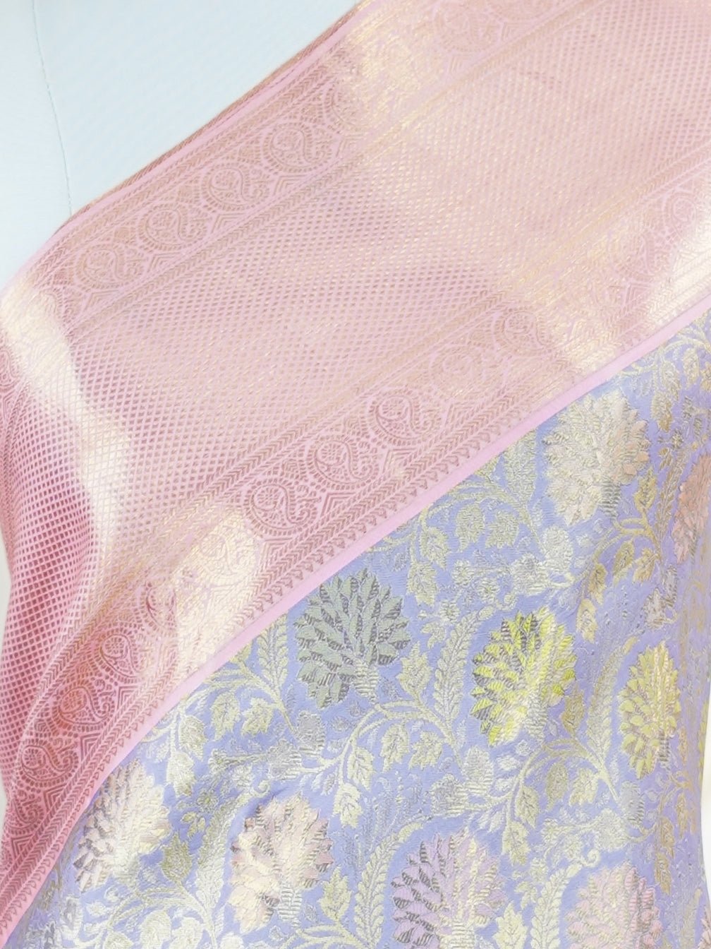 Kanchipuram Silk 100% Pure Silk - Manoranjitham Weaves - Handloom Store