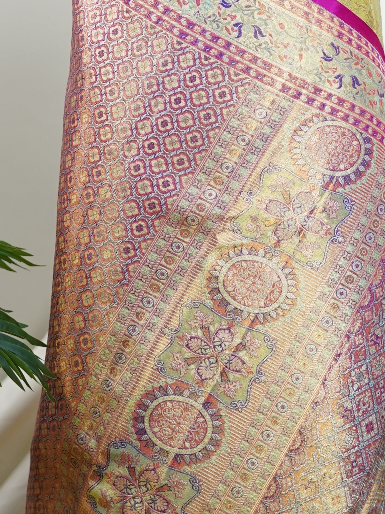 Kanchipuram Silk 100% Pure Silk - Manoranjitham Weaves - Handloom Store