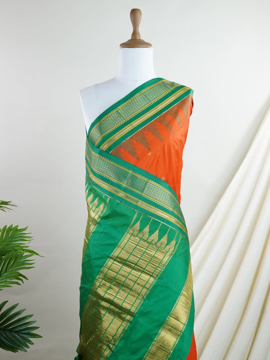 Semi Silk Semi Silk - Manoranjitham Weaves - Handloom Store