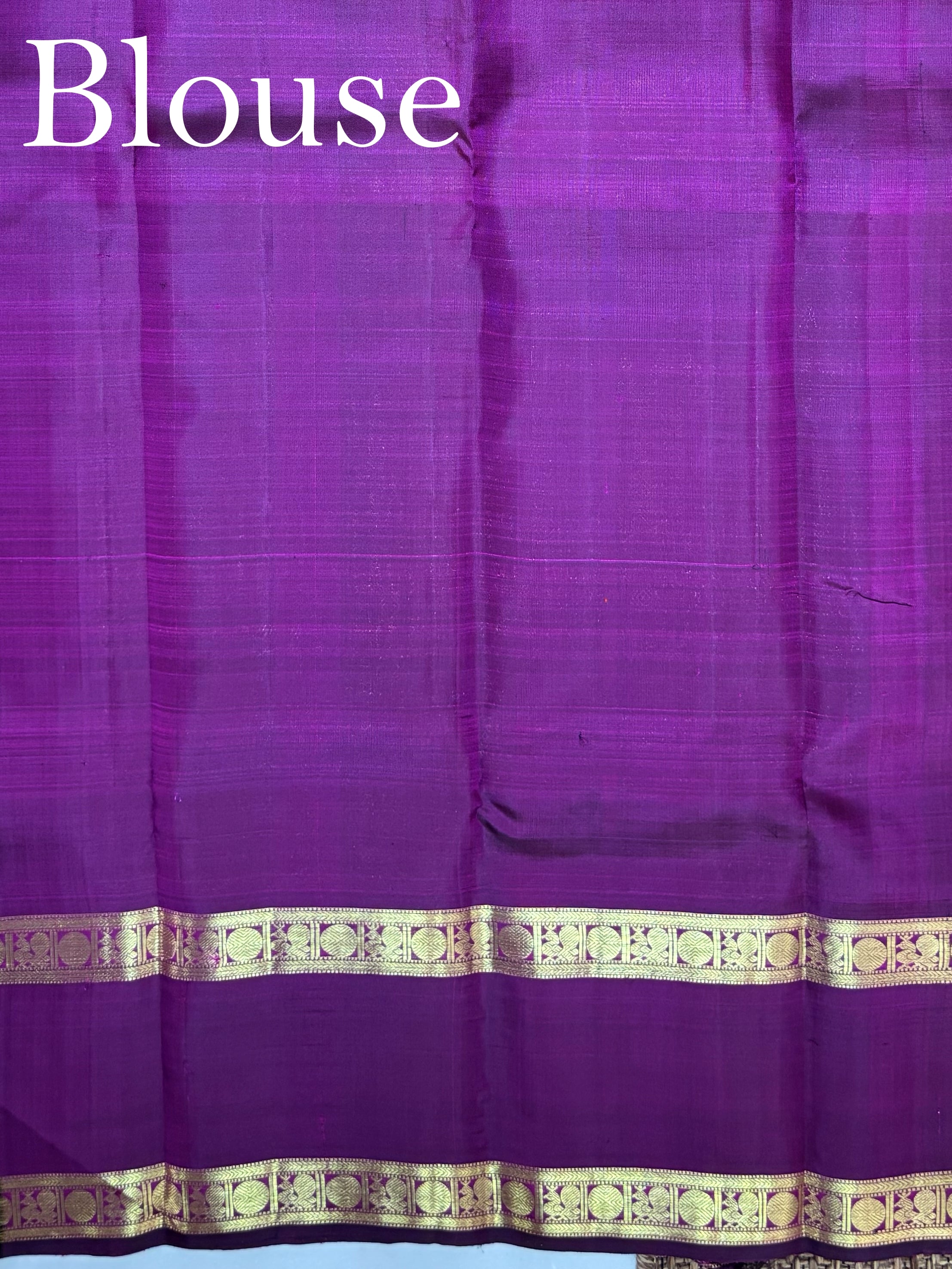 Kanchipuram Silk Pinkish Red 100% Pure Silk  - Manoranjitham Weaves - Handloom Store