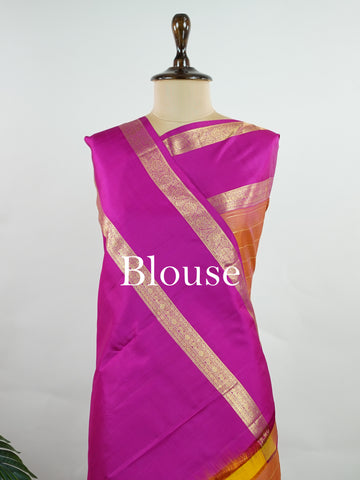 Kanchipuram Silk Kanjivaram Vintage Shodashi - Manoranjitham Weaves - Handloom Store