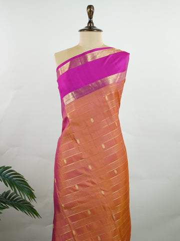 Kanchipuram Silk Kanjivaram Vintage Shodashi - Manoranjitham Weaves - Handloom Store