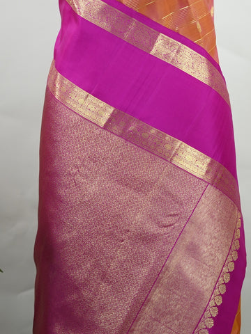 Kanchipuram Silk Kanjivaram Vintage Shodashi - Manoranjitham Weaves - Handloom Store