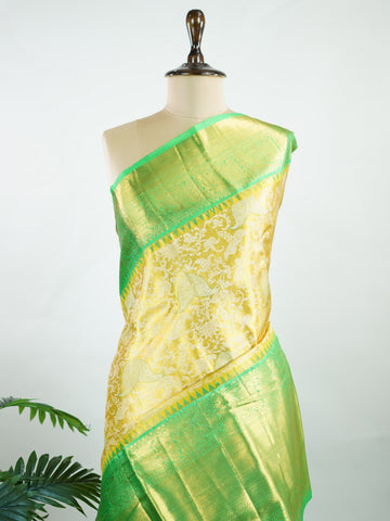 Kanchipuram Silk Beautiful Trdaditional kanjivaram Anjanika - Manoranjitham Weaves - Handloom Store