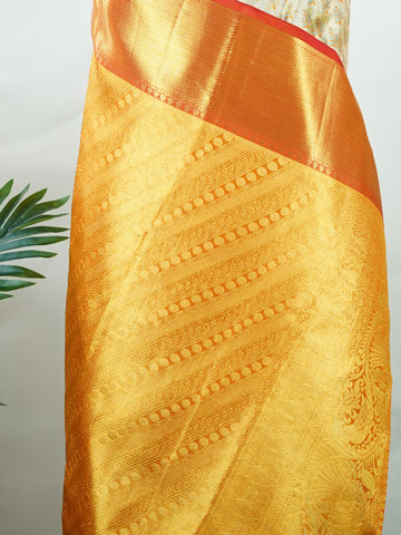 Kanchipuram Silk Beautiful Trdaditional kanjivaram Bhargavi - Manoranjitham Weaves - Handloom Store
