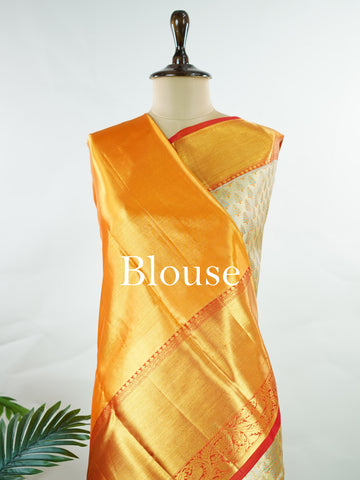 Kanchipuram Silk Beautiful Trdaditional kanjivaram Bhargavi - Manoranjitham Weaves - Handloom Store