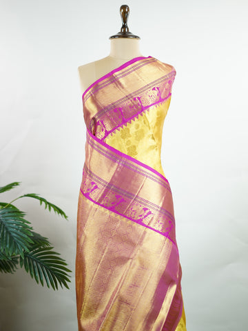 Kanchipuram Silk Beautiful Trdaditional kanjivaram Lalitha - Manoranjitham Weaves - Handloom Store