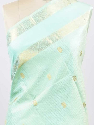 Chidrupini - Mint Green Pure Kanjivaram Silk Saree