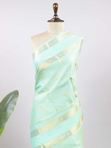 Chidrupini - Mint Green Pure Kanjivaram Silk Saree