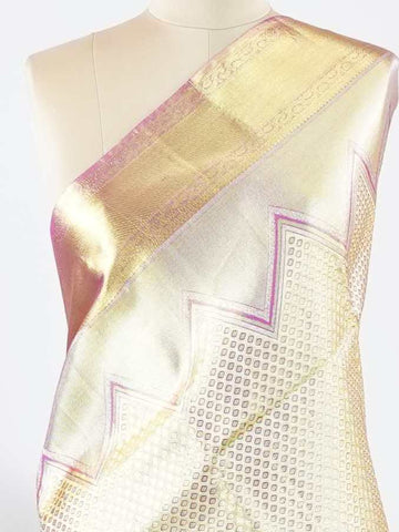 Pantuvarali - Ivory Pure Kanjivaram Silk Saree