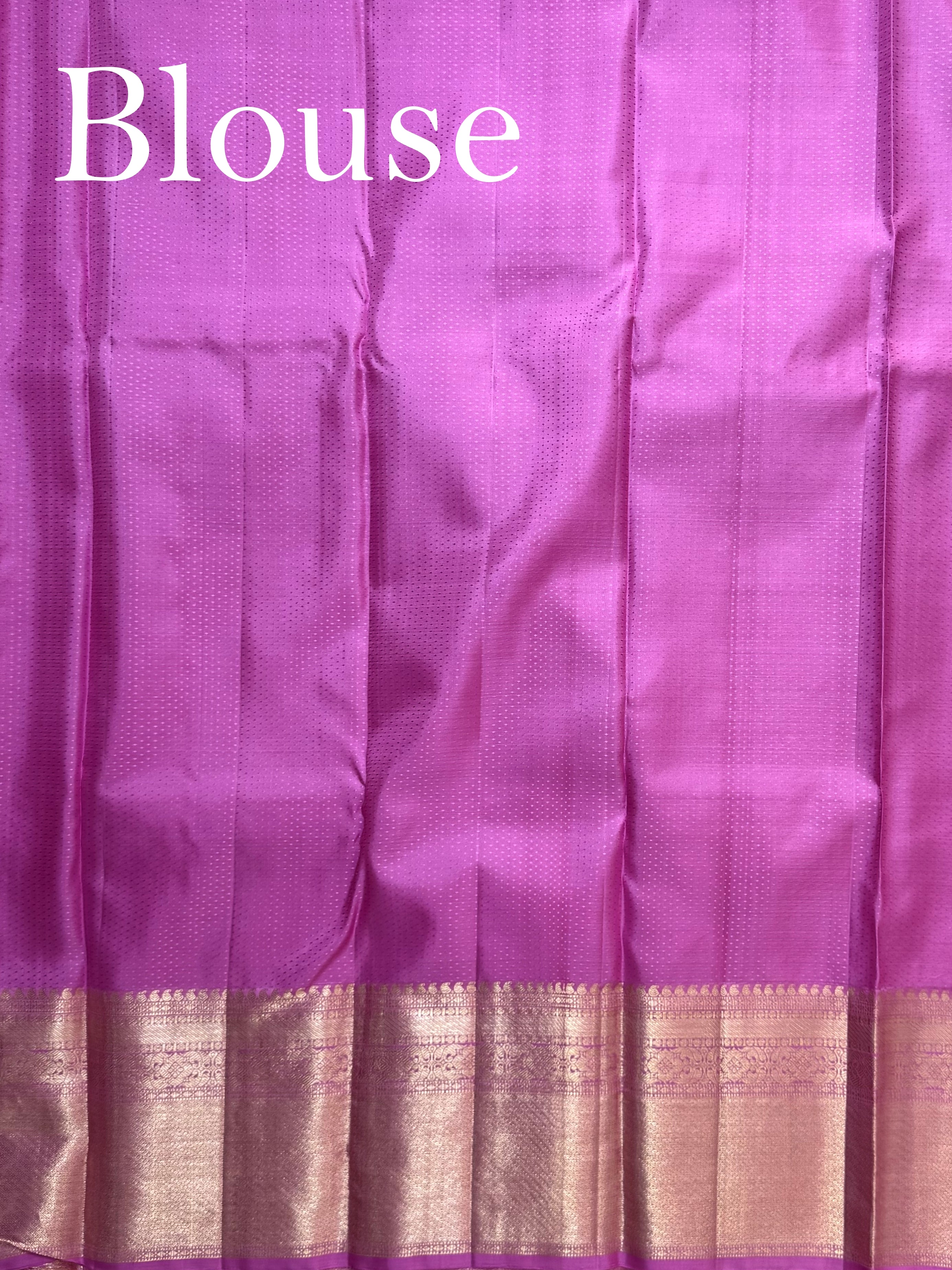 Kanchipuram Silk Pink 100% Pure Silk  - Manoranjitham Weaves - Handloom Store