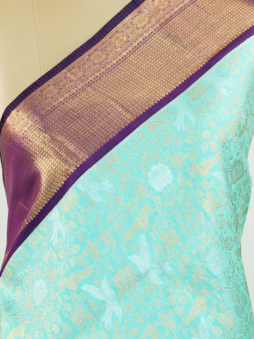 Kanchipuram Silk Kanjivaram silks are the crown jewels of South Indian weaving, renowned for their rich texture, vibrant colors, and exquisite zari work. Handwoven in Kanchipuram, these silks combine the finest mulberry silk with pure gold and silver threads, creating opulent sarees fit for weddings and grand celebrations. Each piece tells a story of tradition, craftsmanship, and timeless elegance. Natabhairavi - Pure Kanjivaram Silk Saree | Pure Zari - Manoranjitham Weaves - Handloom Store