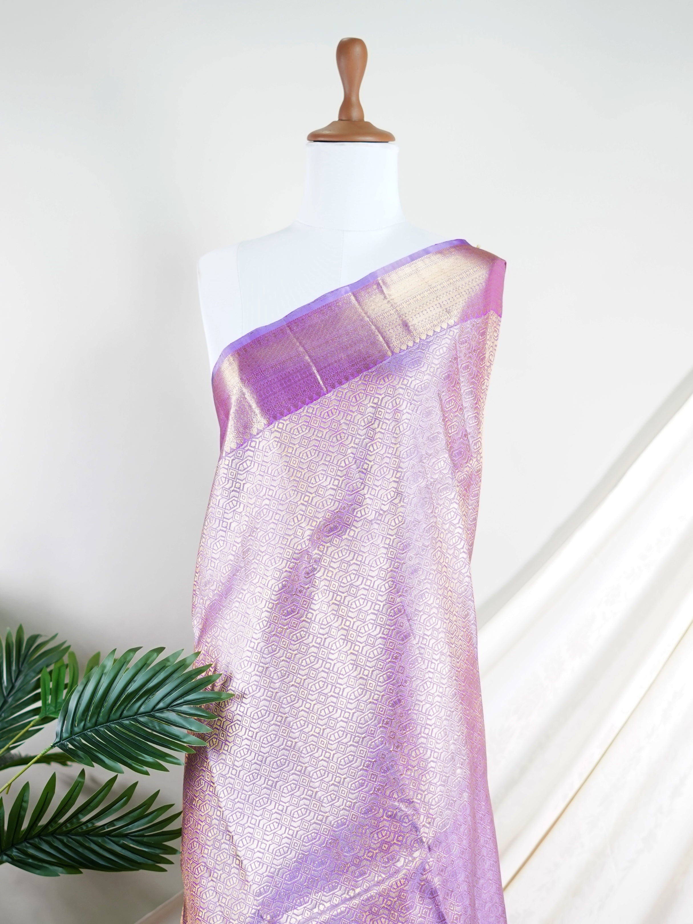 Kanchipuram Silk  100% Pure Silk  - Manoranjitham Weaves - Handloom Store