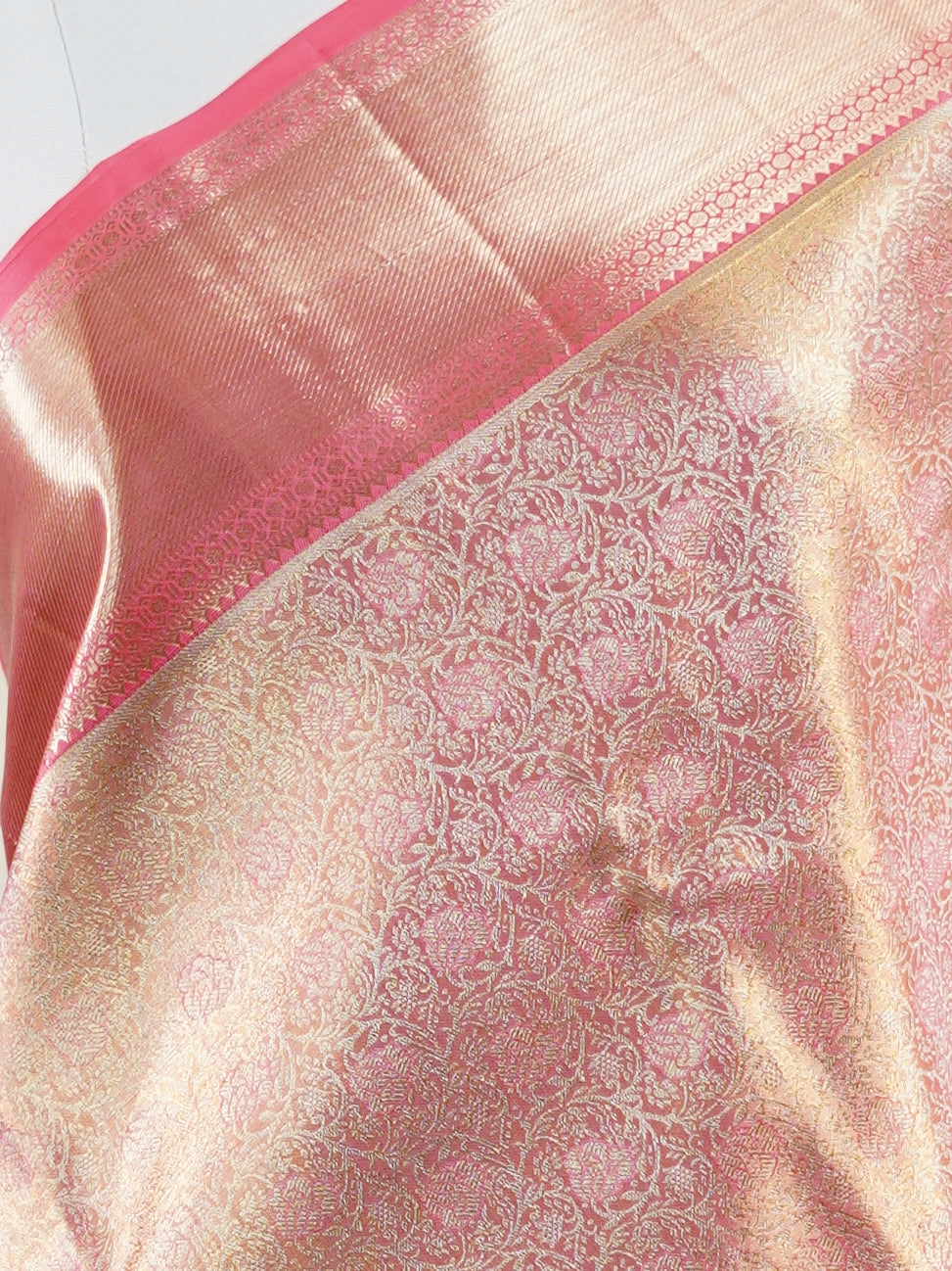 Kanchipuram Silk  100% Pure Silk  - Manoranjitham Weaves - Handloom Store