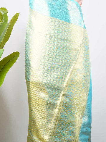 Atana - Pink Pure Kanjivaram Silk Saree | Zari Buttas