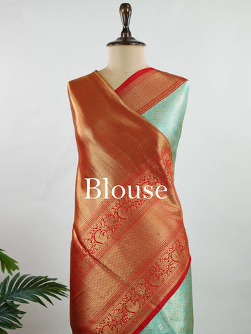 Kanchipuram Silk A rich green silk saree with bold red borders, adorned with gold and silver zari buttas that glimmer across the weave. The classic contrast reflects timeless tradition. Woven in Kanchipuram with 100% pure silk, it's perfect for weddings and special occasions. A drape that embodies heritage and grace.          #ManoranjithamSilks #KanjivaramHandloom #PureSilkSaree #BridalElegance #TimelessTradition Gowla - Green Pure Kanjivaram Silk Saree | Zari Buttas - Manoranjitham Weaves - Handloom Store