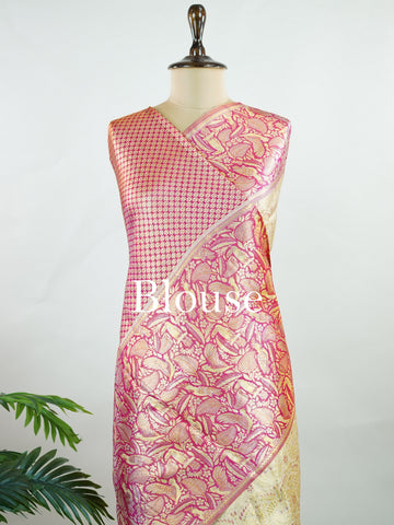 Kanchipuram Silk A classic cream silk saree with vibrant red borders, adorned with gold zari buttas that shimmer across the weave. The timeless contrast blends grace with festive splendour. Handwoven in Kanchipuram with 100% pure silk, it's perfect for weddings and special occasions. A drape that celebrates beauty and tradition.                    #ManoranjithamSilks #KanjivaramHandloom #PureSilkSaree #BridalElegance #TimelessTradition Rasikapriya - Cream Pure Kanjivaram Silk Saree | Zari Buttas - Manoranji
