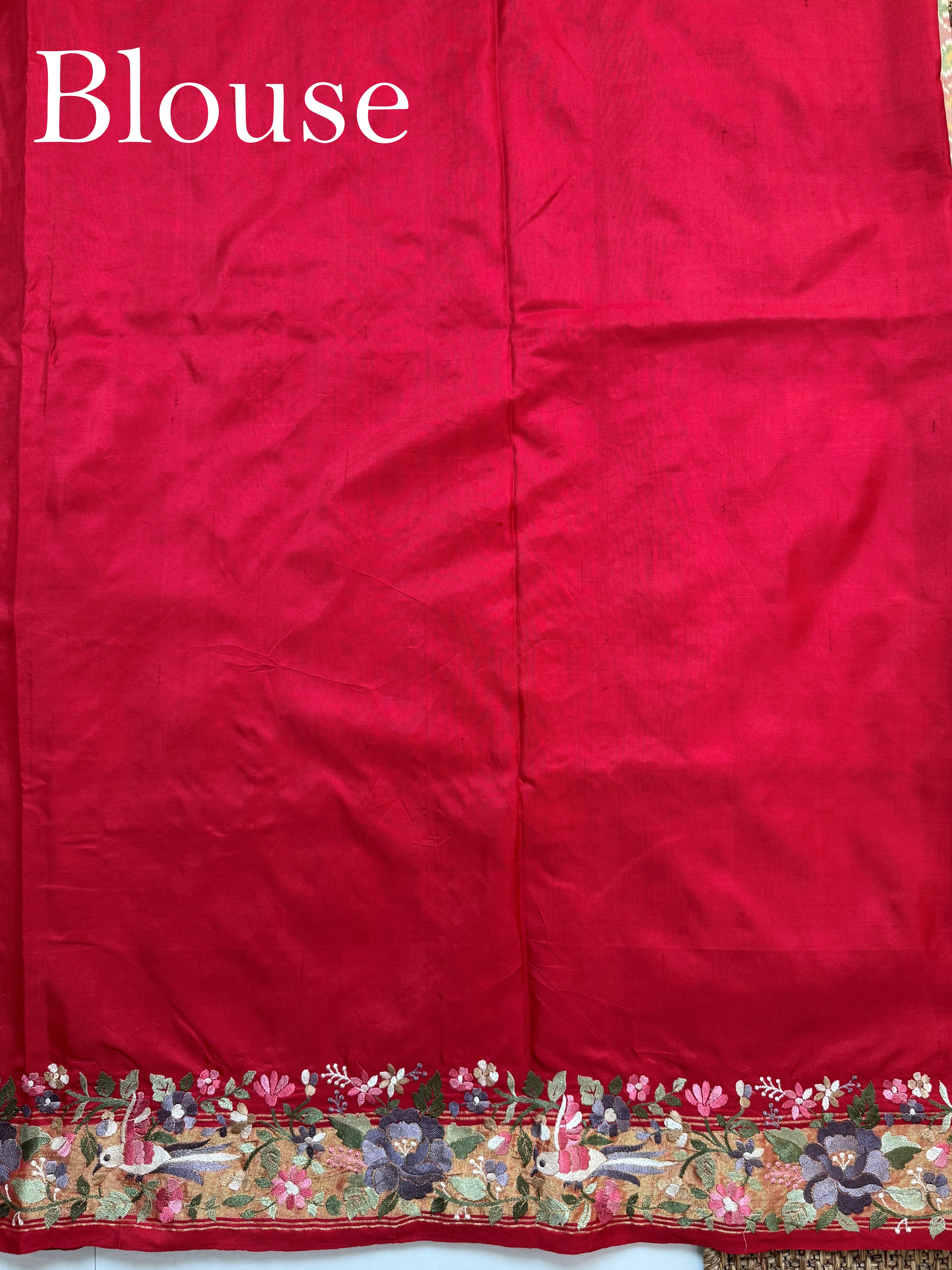 Pochampally Dark Beige 100% Pure Silk  - Manoranjitham Weaves - Handloom Store