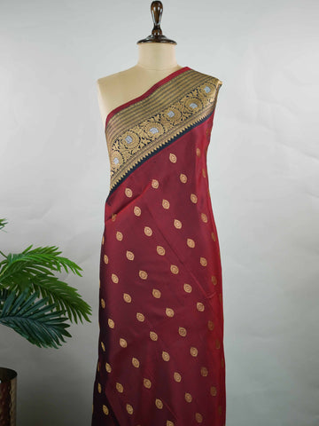 Jayanthi – Handloom Gadwal Silk Saree | Pure Zari