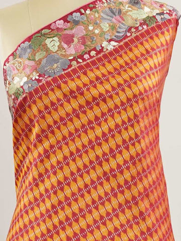 Gadwal Silk A regal Gadwal handloom saree in pure silk, adorned with intricate Parsigara embroidery on its pallu and blouse.br
The rich zari borders and silk body echo age-old craftsmanship, while the embroidery adds graceful finesse.br
This is heritage with a hint of embellishment—perfect for brides, weddings, and grand celebrations.br
Woven by legacy, touched by hand—where elegance meets embellishment.br
#Manoranjitham #GadwalSilk #ParsigaraWork #BridalWeaves #HandloomLuxury #TimelessTradition Sowmyaja - 