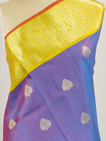 Gadwal Silk Gadwal handlooms are where simplicity meets regal artistry. Their contrast borders and rich pallus embody cultural pride. Vennala - Handloom Gadwal Silk Saree | Pure Silk | Zari Border - Manoranjitham Weaves - Handloom Store