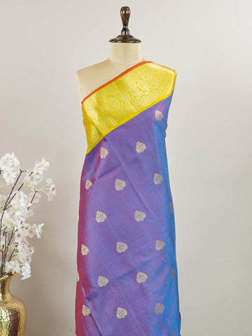 Gadwal Silk Gadwal handlooms are where simplicity meets regal artistry. Their contrast borders and rich pallus embody cultural pride. Vennala - Handloom Gadwal Silk Saree | Pure Silk | Zari Border - Manoranjitham Weaves - Handloom Store
