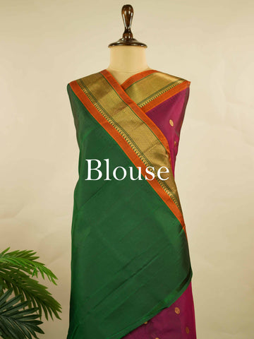 Gadwal Silk Gadwal handlooms are where simplicity meets regal artistry. Their contrast borders and rich pallus embody cultural pride. Arohini - Gadwal saree - Manoranjitham Weaves - Handloom Store