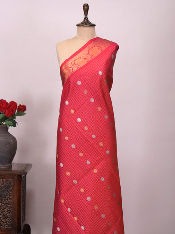 Tripureshi - Handloom Gadwal Silk Saree | Pure Silk | Zari Border