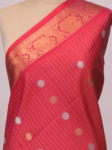 Tripureshi - Handloom Gadwal Silk Saree | Pure Silk | Zari Border