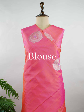Gadwal Silk 0 Nityaklinna - Handloom Gadwal Silk Saree | Pure Silk | Zari Border - Manoranjitham Weaves - Handloom Store