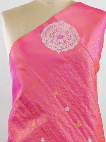 Gadwal Silk 0 Nityaklinna - Handloom Gadwal Silk Saree | Pure Silk | Zari Border - Manoranjitham Weaves - Handloom Store