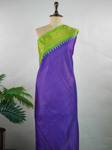 Komalangi - Handloom Gadwal Silk Saree | Pure Silk | Zari Border