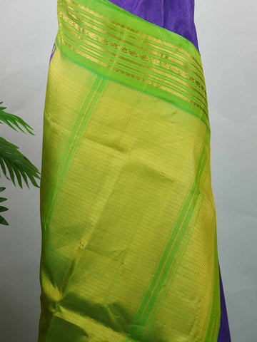 Komalangi - Handloom Gadwal Silk Saree | Pure Silk | Zari Border